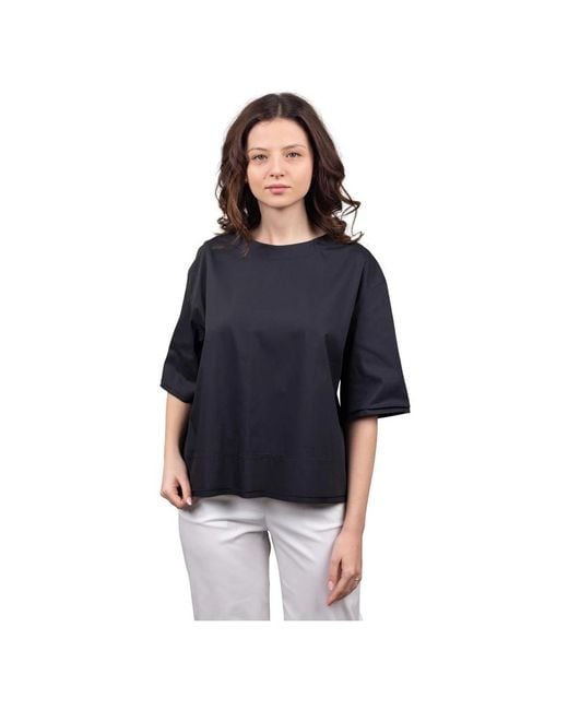 Gran Sasso Blue Blouses