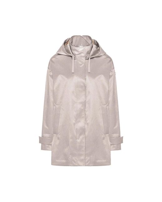 DUNO Jassen ,Katoen Stijlvolle Trenchcoat in het Gray