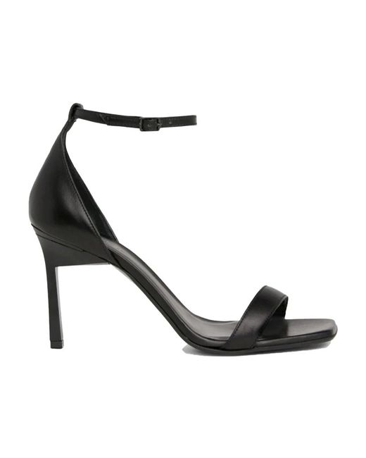 Calvin Klein Black High Heel Sandals