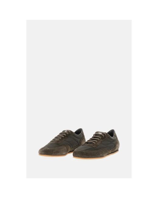 Common Projects Minimal Runner Nylon Suede in het Green voor heren