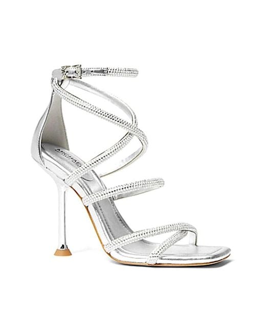 High Heel Sandals di Michael Kors in White