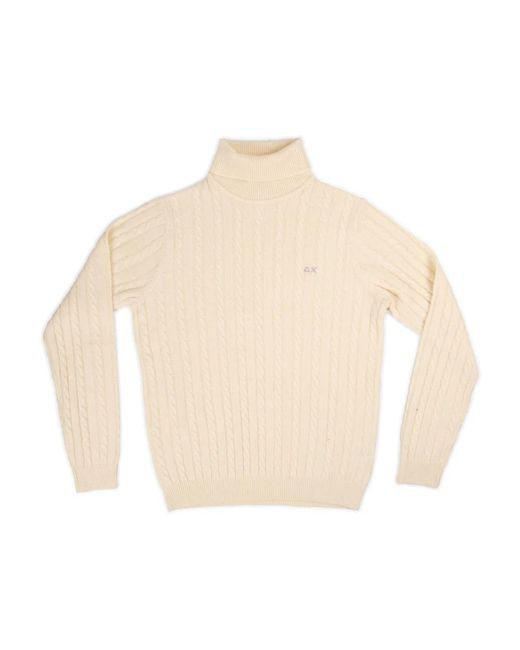 Turtlenecks Sun 68 de hombre de color White