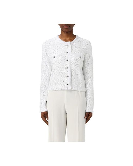 Michael Kors White Tweed Jackets