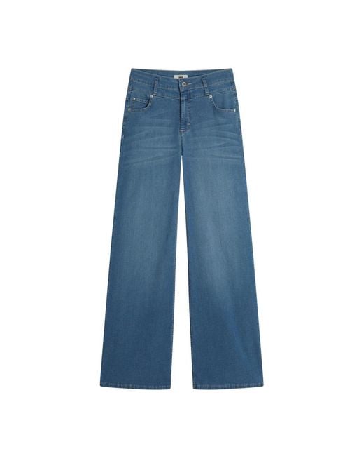 Cinque Blue Wide Jeans