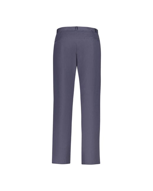 Guess Broeken ,Blauw ,Leer Myron Dress Pants in het Blue voor heren
