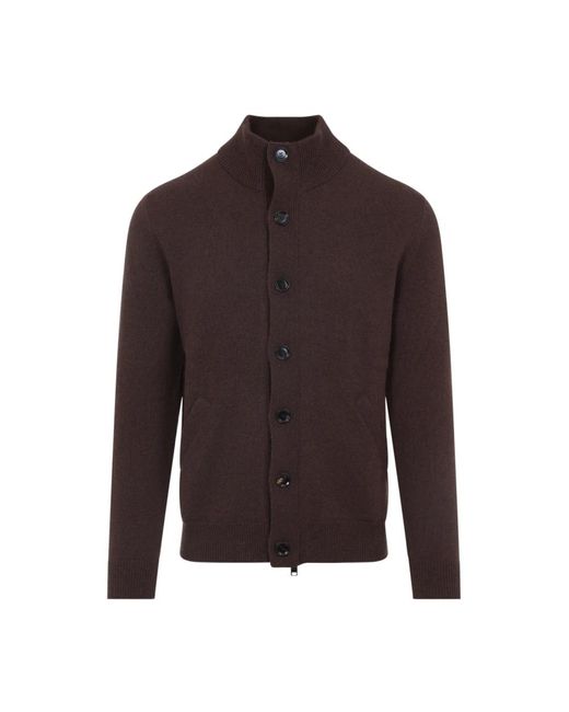 Cashmere Knitwear di Brioni in Brown da Uomo
