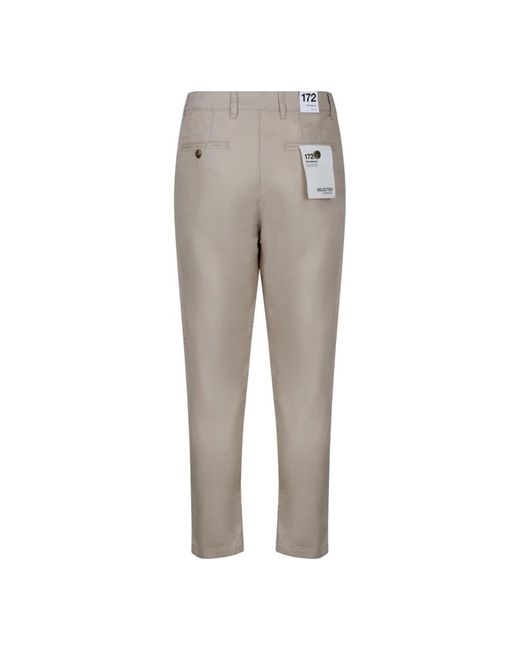 SELECTED Gray Chinos for men