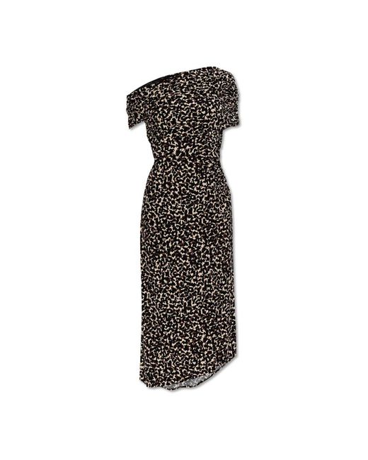 Diane von Furstenberg Black Midi Dresses