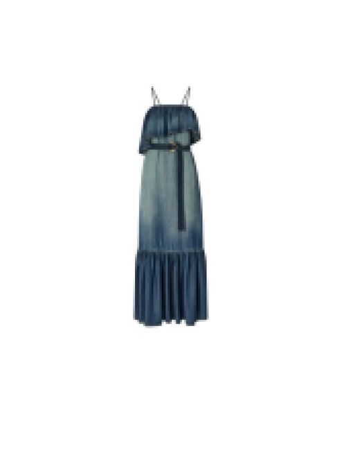 Pinko Blue Maxi Dresses