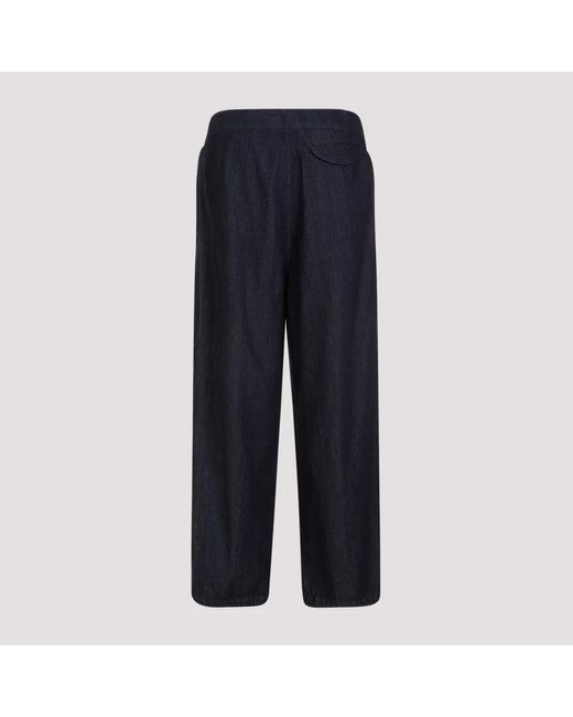 Trousers > cropped trousers Giorgio Armani pour homme en coloris Blue