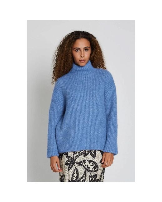 Turtlenecks Bruuns Bazaar en coloris Blue