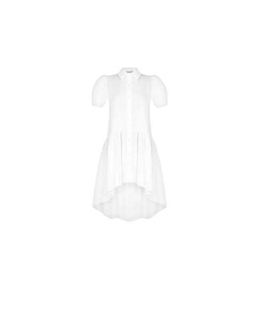 Rinascimento White Shirt Dresses