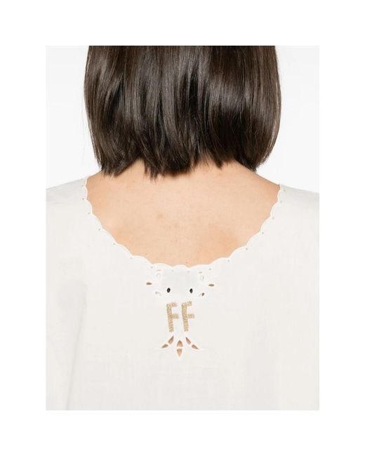 Forte_forte White Sleeveless Tops