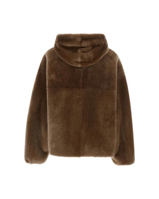 Faux Fur & Shearling Jackets di Blancha in Green