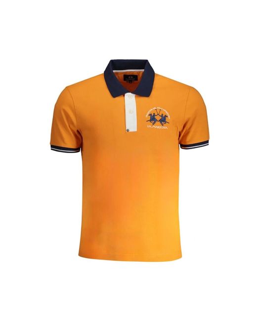 Polo Shirts La Martina pour homme en coloris Orange
