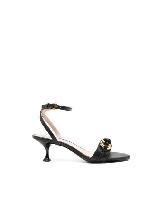 Coccinelle Black High Heel Sandals