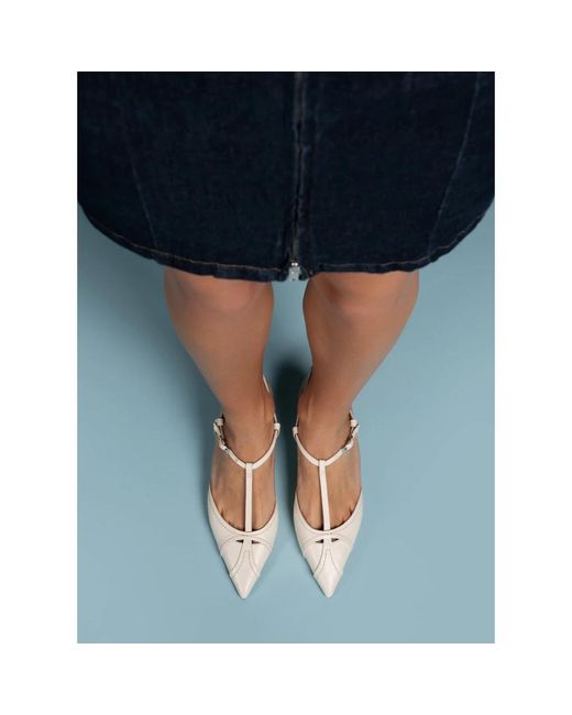 Parallèle Metallic Ramon Slingback Pump