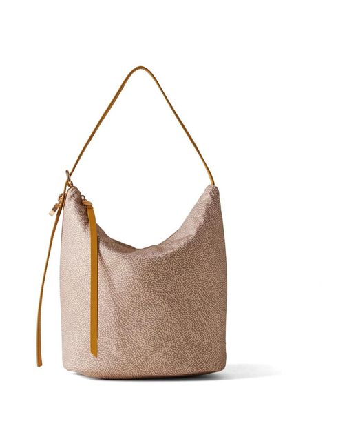 Borbonese Brown Shoulder Bags