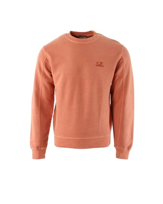 C P Company Orange Sweatshirts for men