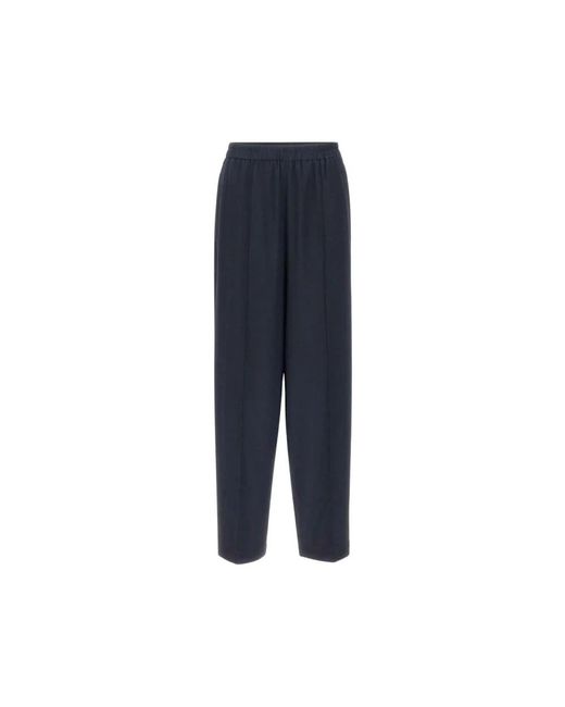 Fabiana Filippi Blue Straight Trousers
