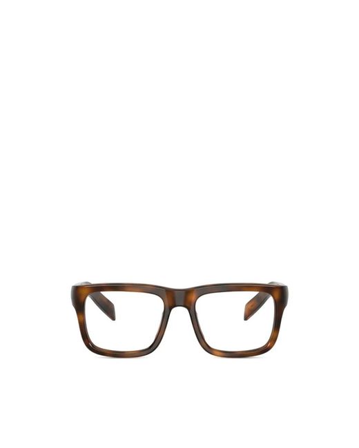 Prada Brown Glasses for men
