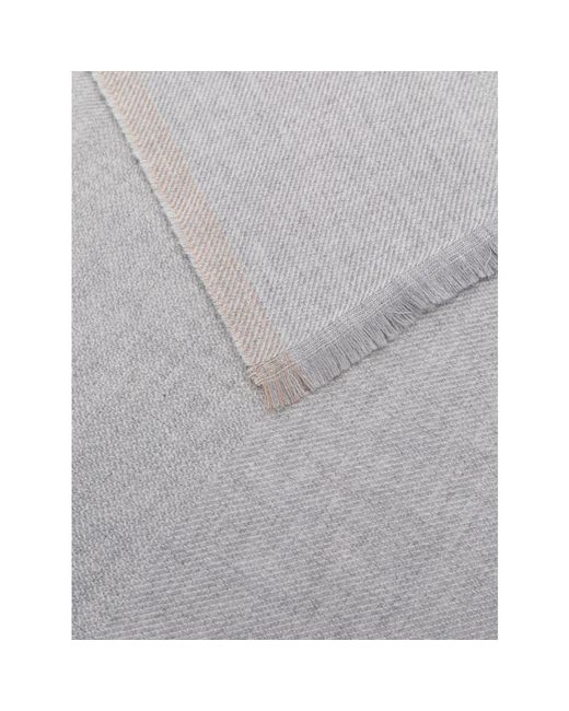 Brunello Cucinelli Schal in Gray für Herren
