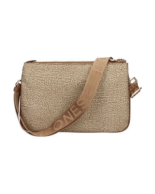 Borbonese Natural Cross Body Bags