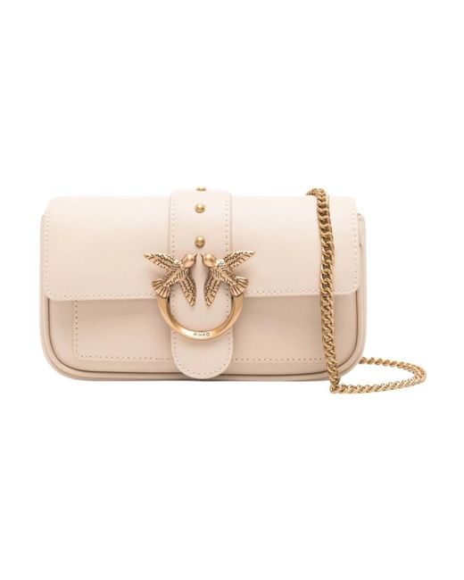 Pinko Natural Cross Body Bags