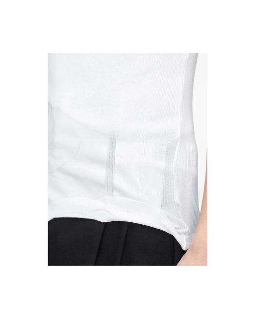 Maison Margiela White T-Shirts & Vests for men