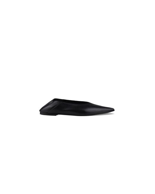 Saint Laurent Black Ballerinas