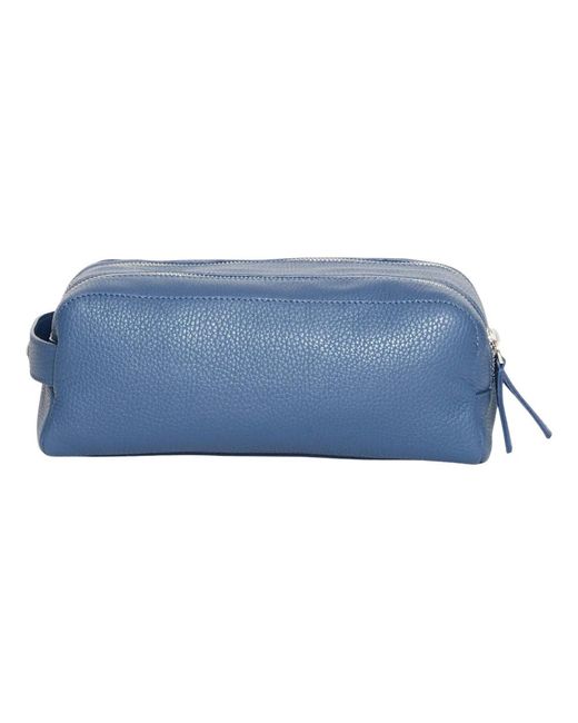 Orciani Blue Toilet Bags for men