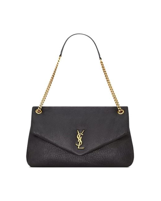 Saint Laurent Black Stilvolle Crossbody Tasche