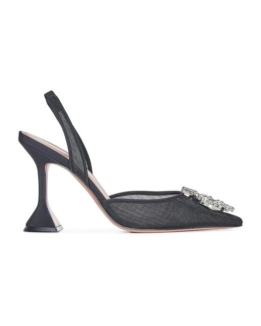 AMINA MUADDI Blue Pumps