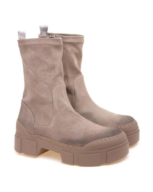 Vic Matié Brown Ankle Boots
