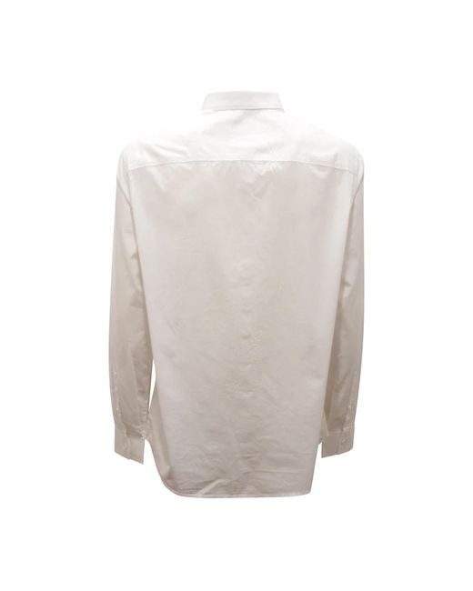 Armani White Casual Shirts for men