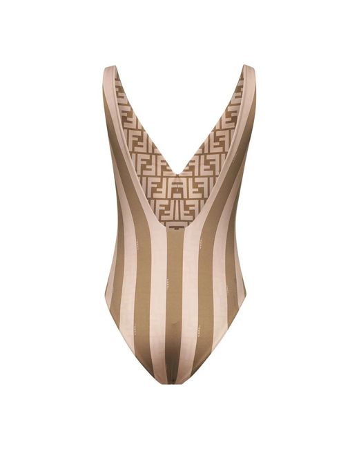 Fendi One-Piece in het Brown