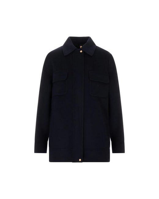 Max Mara Mstdisco Padded Coat in het Blue