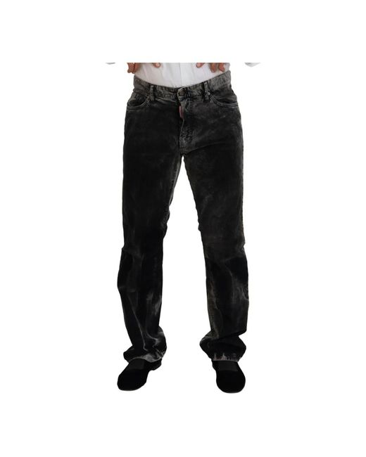 Jeans > straight jeans DSquared² pour homme en coloris Black