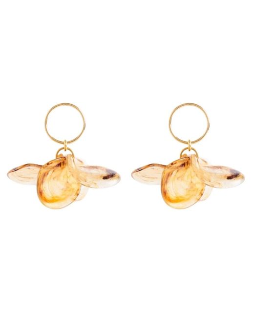 Earrings Malababa de color Metallic