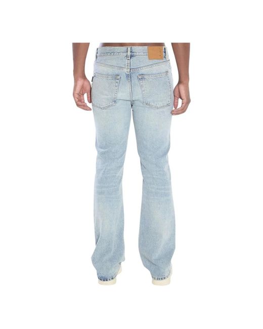 Haikure Blue Straight Jeans for men