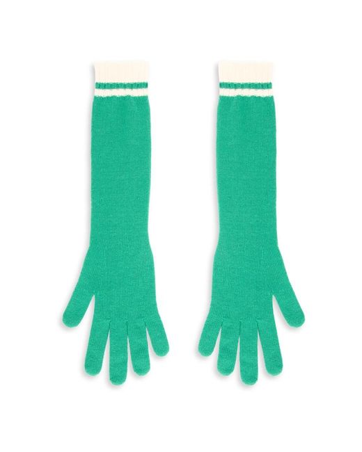 Gloves Alberta Ferretti de color Green