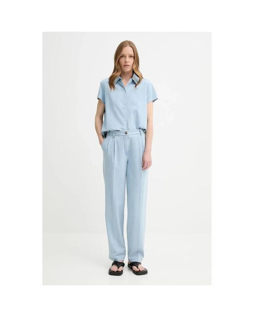 Straight Jeans A.P.C. de color Blue