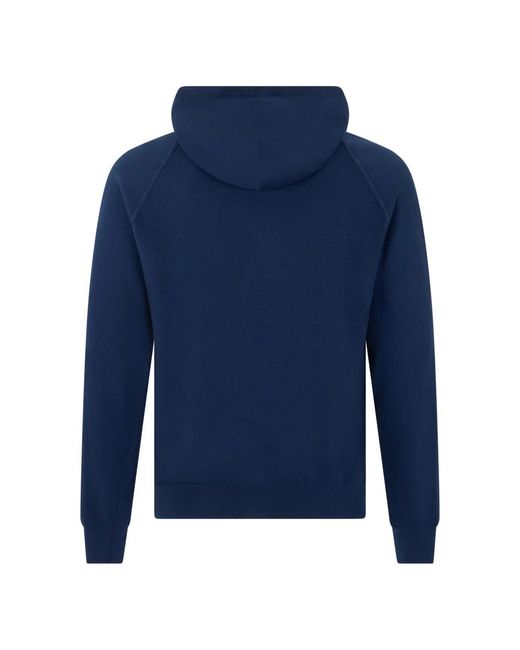 Fedeli Blue Hoodies for men
