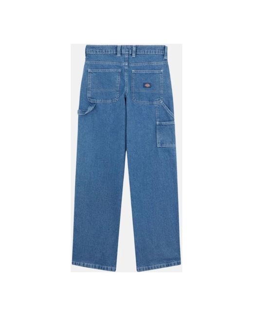 Dickies Blue Wide Jeans