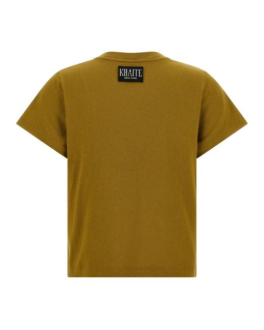 Khaite Green T-Shirts