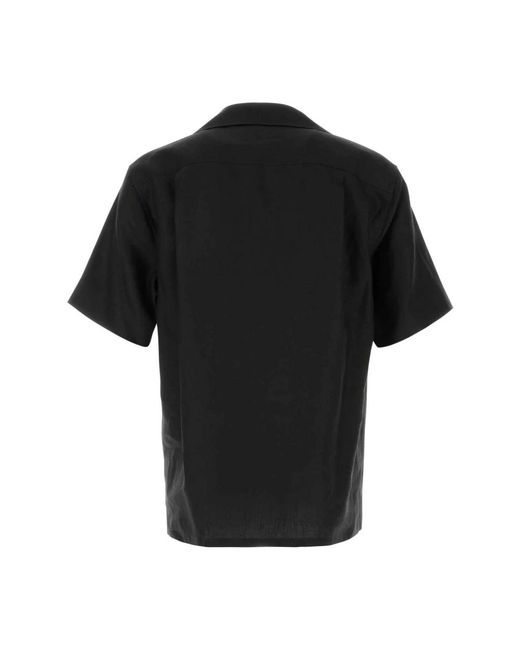 Dolce & Gabbana Black Short Sleeve Shirts for men