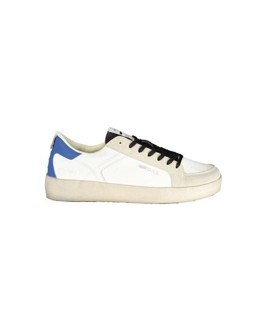Gas White Sneakers for men