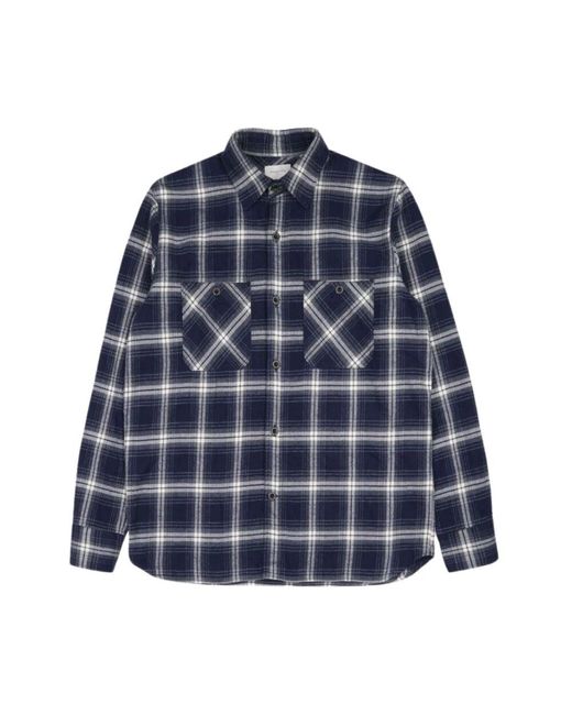 Brooksfield Blue Casual Shirts for men