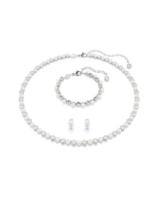 Swarovski White Matrix Set