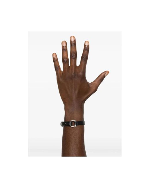 Ferragamo Black Bracelets for men